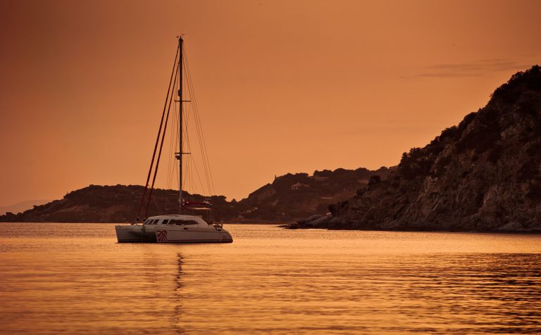 Rent a catamaran charter for a week