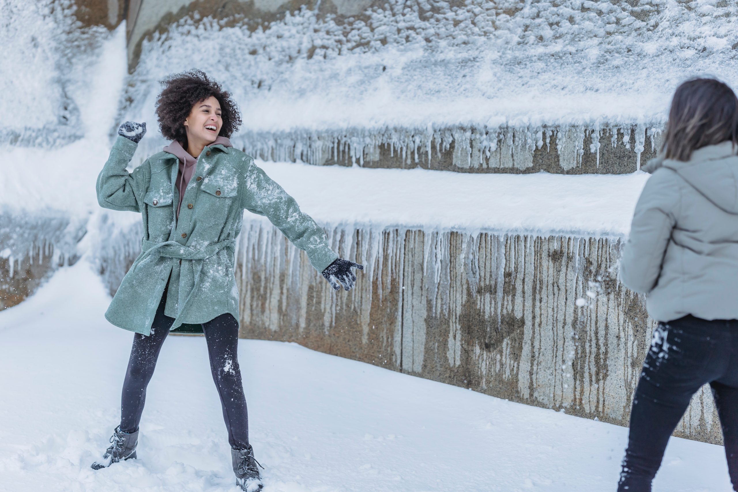 snowball fight